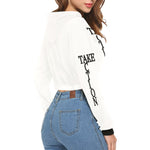 Load image into Gallery viewer, Take Action Women&#39;s Cropped Hoodie
