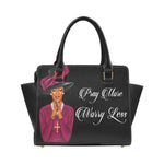 Load image into Gallery viewer, Pray More, Worry Less Shoulder Bag
