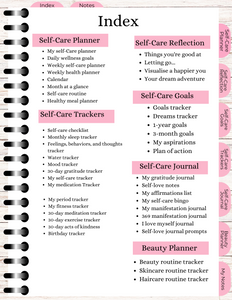 Self Care Digital Planner