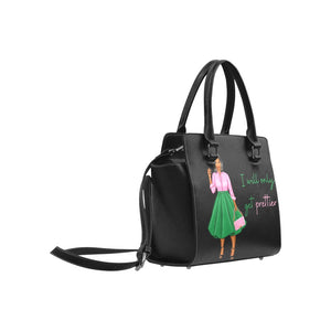 Pretty Girl-AKA Inspired Black Handbag