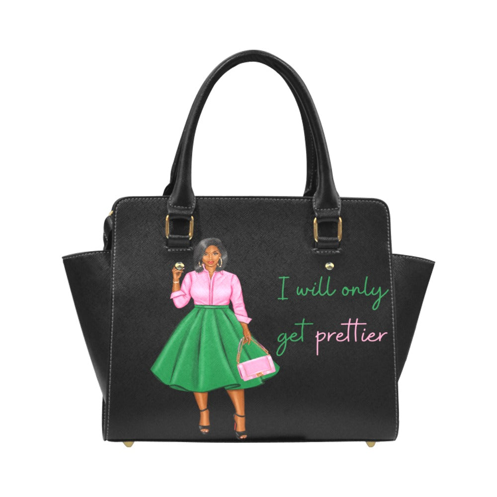 Pretty Girl-AKA Inspired Black Handbag